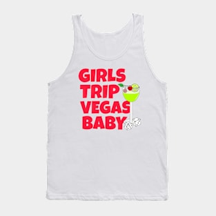 GIRLS Trip Las Vegas Vacation Tank Top